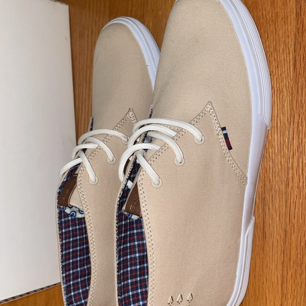 NWT Ben Sherman Bristol Chukka in Tan Cotton - Picture 9 of 12